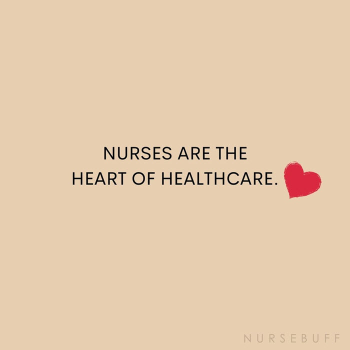 Thank you nurses! 'Nursing is an art ... It is one of the Fine Arts; I had almost said the Finest of Fine Arts ' Source Florence Nightingale.