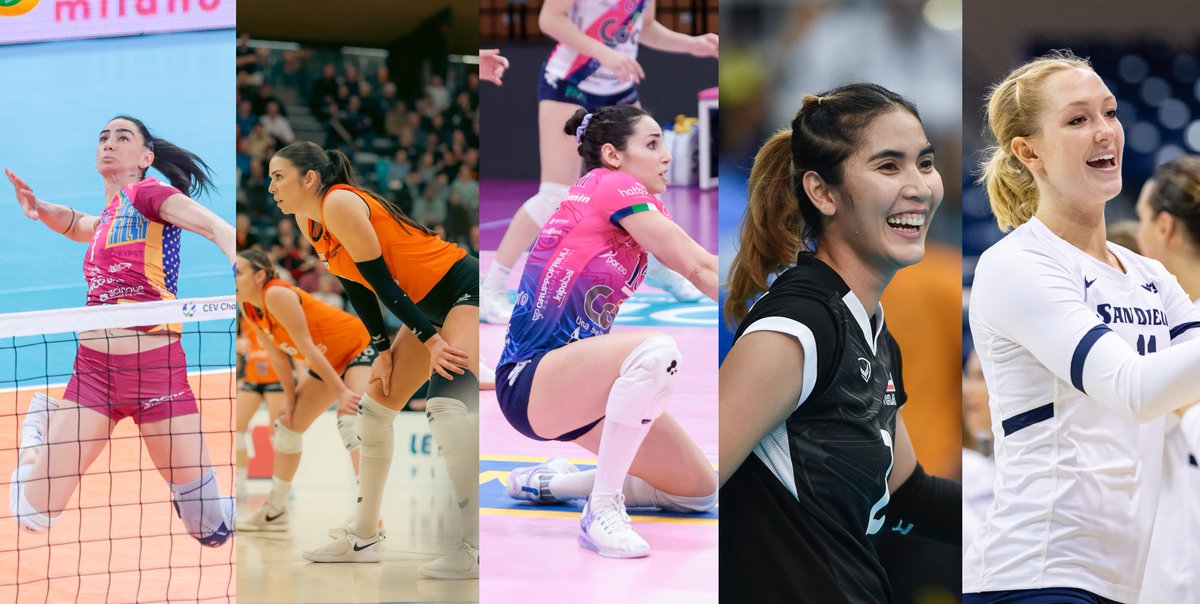 leagueonevb's tweet photo. We're pretty excited about these ones! Welcome to LOVB, @RaphaelaFolie, Maddie Haynes, @negrettss, Piyanut Pannoy, and @amber_stivrins! 🙌 #LOVBforLife https://t.co/o81lLSlESK