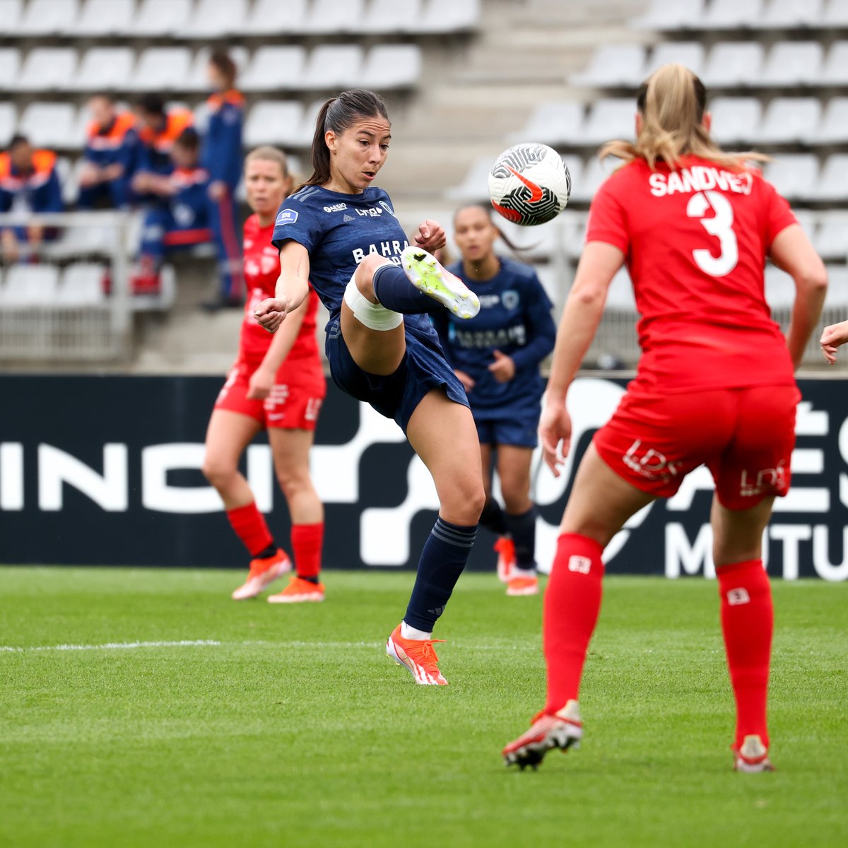 🔚 C'est terminé au Stade Charléty ! Le Paris FC s'incline face à Dijon (0-1). Place maintenant à la demi-finale face au @PSG_Feminines, ce samedi (21h) au Parc des Princes 🔥 #PFCDFCO
