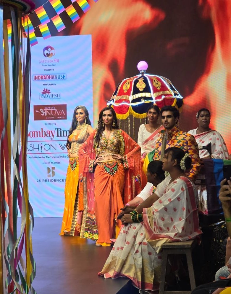 Once a model always a model ! Rampwalking for <a href="/TimesFashionWk/">Times Fashion Week</a> for designer #rohitverma