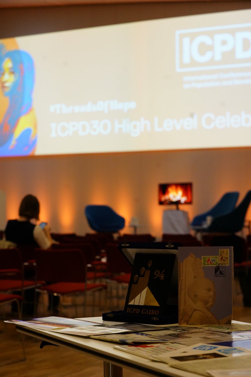 UNOPS_Chief's tweet image. Today&apos;s event on #ICPD30, we reflect on 30 yrs of commitment to human dignity &amp;amp; sustainable development. Our efforts to empower communities &amp;amp; tackle global challenges. Together, we aim for a sustainable future for all. #ThreadsOfHope

Thank you @UNFPA_Nordic for all of your work.