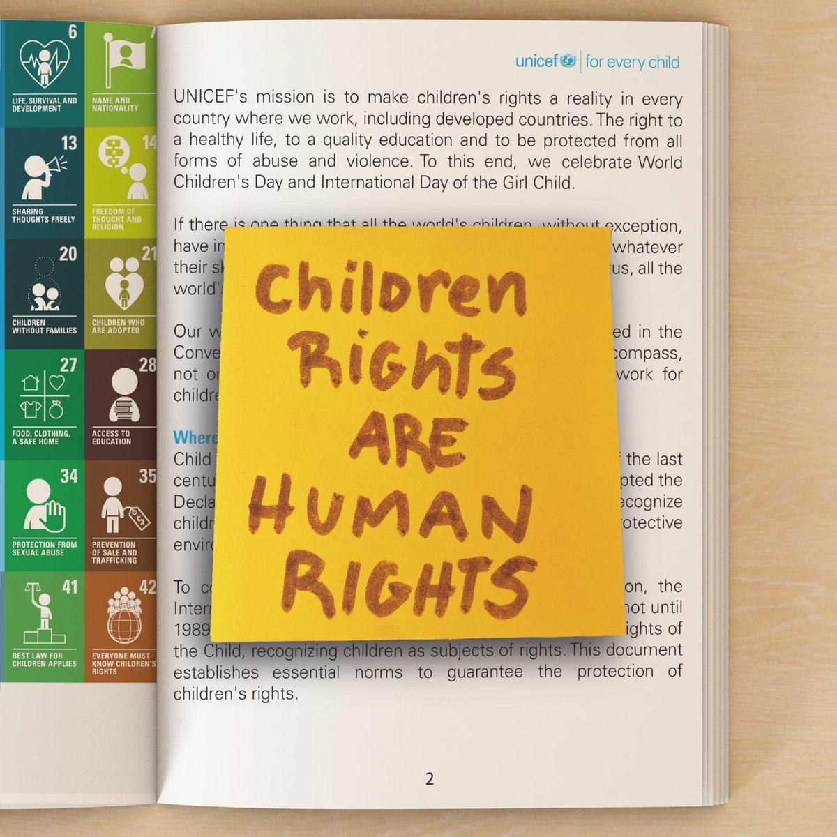 This year #UNICEF celebrates the 35th anniversary of the Convention on the Rights of the Child (CRC). 
All children and adolescents, regardless of their gender, ethnic origin, religion, disability or any other condition, have rights.
#ForEveryChild, all #rights.
#CRC35 🌟 #CDN35