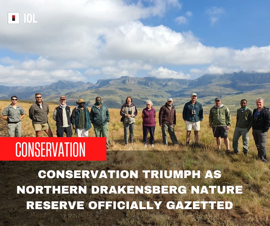 The journey towards establishing this reserve began over three decades ago, driven by individuals deeply passionate about nature.
#conservation #enviroment #wildlife #TravelAndTourism

iol.co.za/news/environme…
