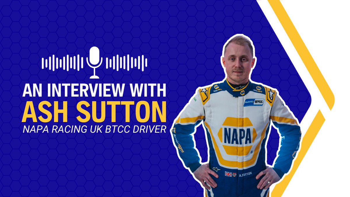 naparacinguk's tweet photo. π΅π‘ An Interview with 4x BTCC Champ @ASuttonRacing
With many goals achieved in the BTCC, Ash has his eyes on a few more and is hungrier than ever before π
π₯ Check it out: https://t.co/yJtuy738kb
#NAPARacingUK #BTCC #RacingDriver #Motorsport #AshSutton #Driver https://t.co/ECOvRXyyNX