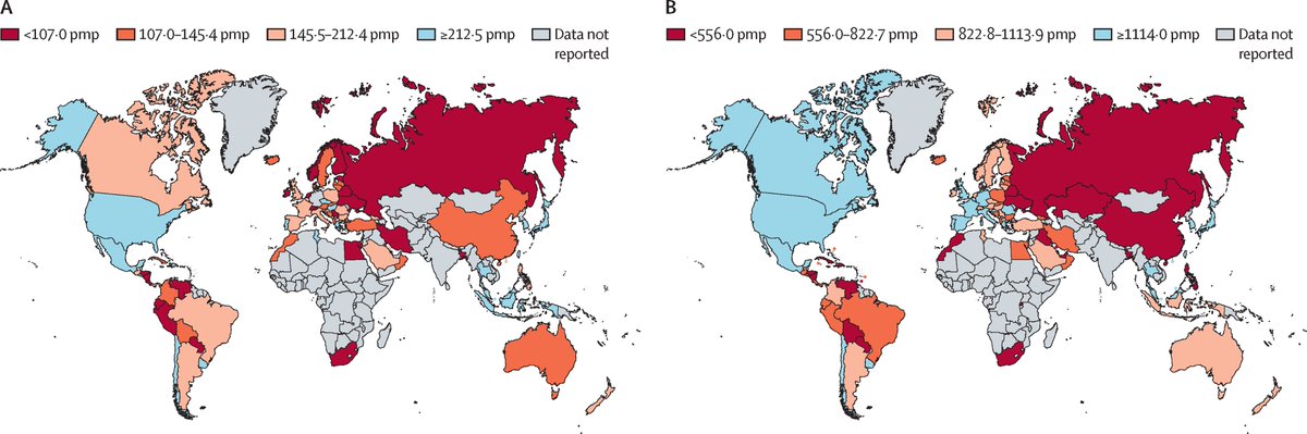 Read the article published at @LancetGH focusing on the ISN Global Kidney Health Atlas: 'An update on the global disparities in kidney disease burden and care across world countries and regions' by @aminubello2002, et al. thelancet.com/journals/langl… #ISNGKHA