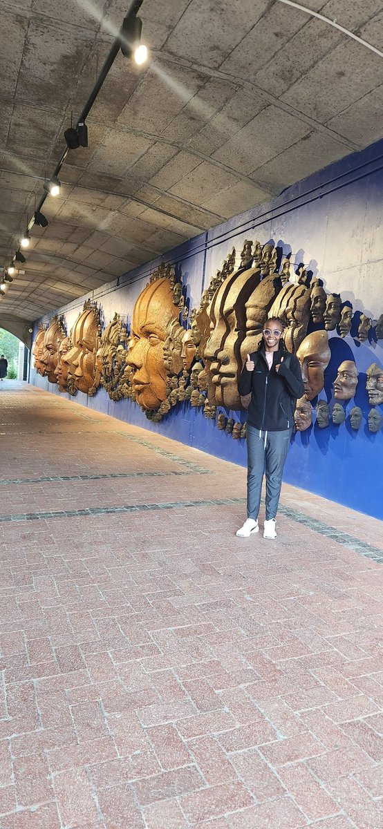 Getting things ready for #DevConf2024📍Cape Town. Let's catch up for a conversation on how to make the best out of #AI tools like #copilot for improved #productivity @devconfza ... but as we wait, enjoying the beautiful art trail at Century City - Landscape of the Soul