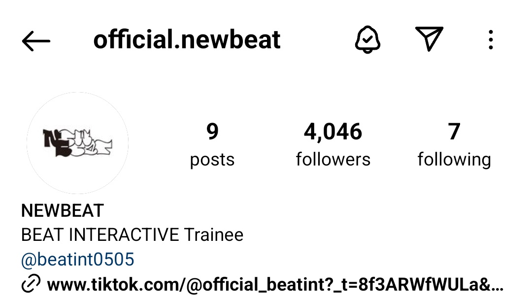 Daily Newbeat Instagram followers check until I decide not to cuz I gotta see something 
(08/05/24)