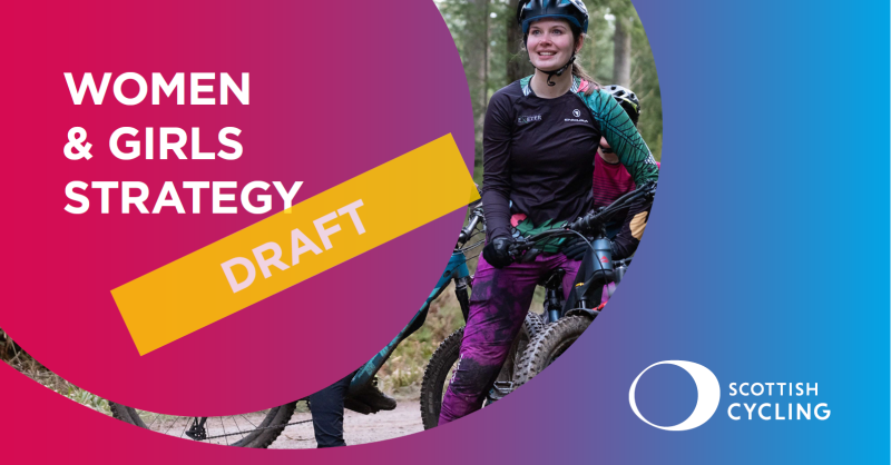 ScottishCycling's tweet photo. During the @CyclingWorlds we made a commitment to making a step change in women and girls cycling participation, and we want your input to help shape our strategy.

Check out our new Women and Girls Strategy here ⤵️