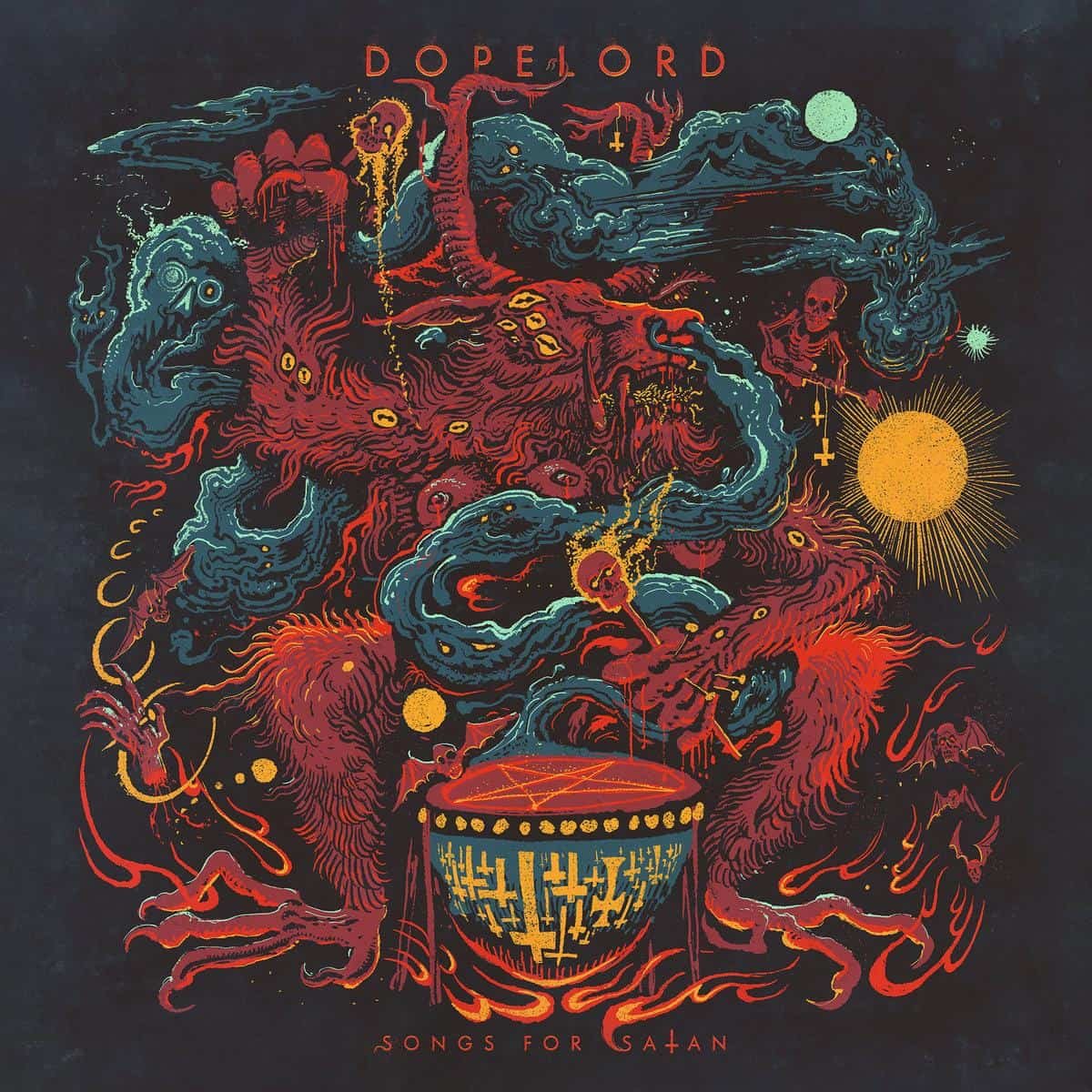 PRE-ORDER: 'Songs for Satan' by Dopelord A dose of satan worshipping doom here from Polish heavies Dopelord. normanrecords.com/records/203313…