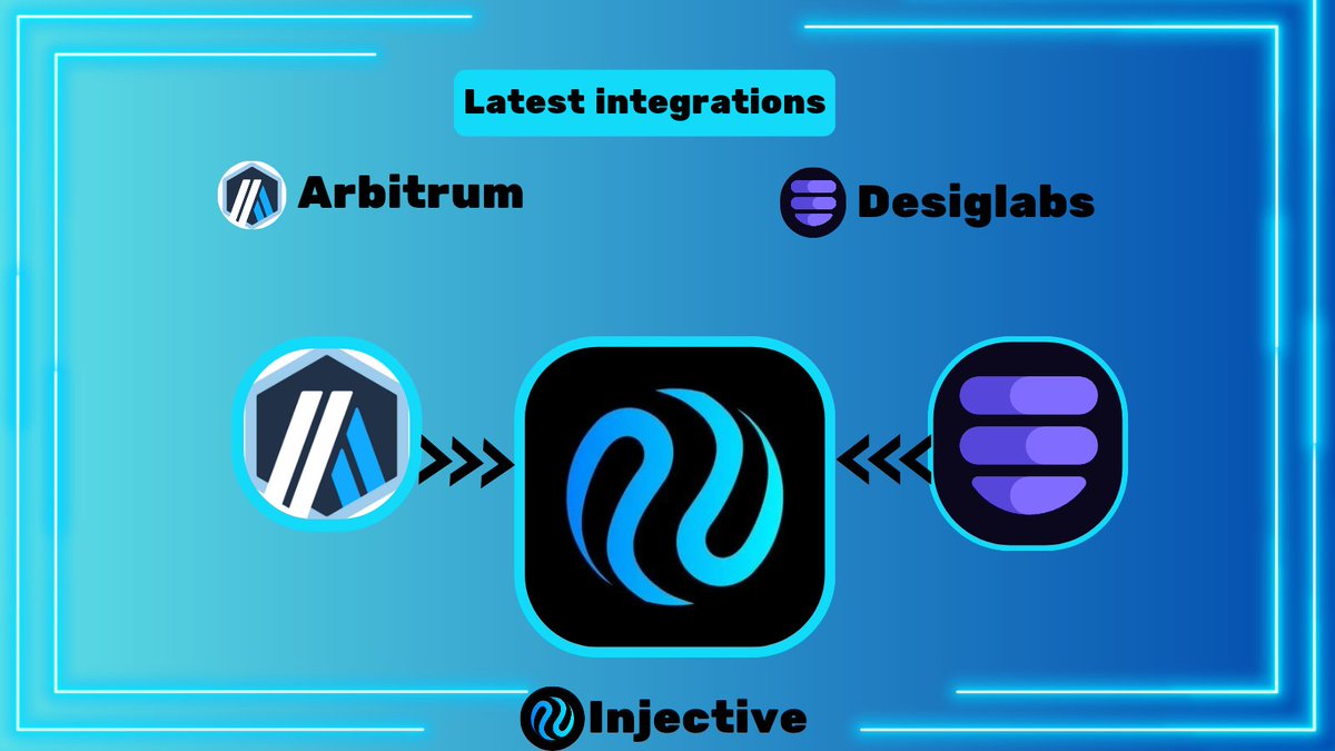 𝙏𝙝𝙧𝙞𝙡𝙡𝙚𝙙 𝙩𝙤 𝙡𝙚𝙩 𝙮𝙤𝙪 𝙠𝙣𝙤𝙬 𝙖𝙗𝙤𝙪𝙩 𝙩𝙝𝙚 𝙡𝙖𝙩𝙚𝙨𝙩 𝙞𝙣𝙩𝙚𝙜𝙧𝙖𝙩𝙞𝙤𝙣𝙨 𝙞𝙣𝙩𝙤 𝙩𝙝𝙚 @injective 𝙚𝙘𝙤𝙨𝙮𝙨𝙩𝙚𝙢👇.

➡️ @DesigLabs: An Omnichain multisig wallet that is ushering in a new era of security and ease of use designed to meet the  needs…
