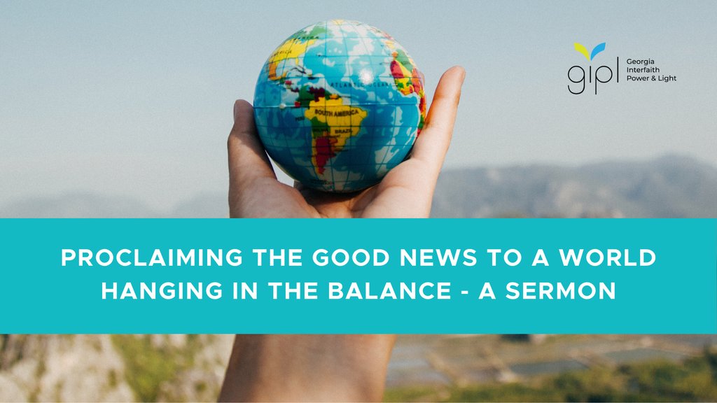 Hannah Shultz, GIPL's Program Director, recently preached at @FayettePCUSA on Acts 4:5-12 and the need to proclaim good news to a world hanging in the balance. 🌎️ Check out her sermon today! gipl.org/blog/proclaimi…