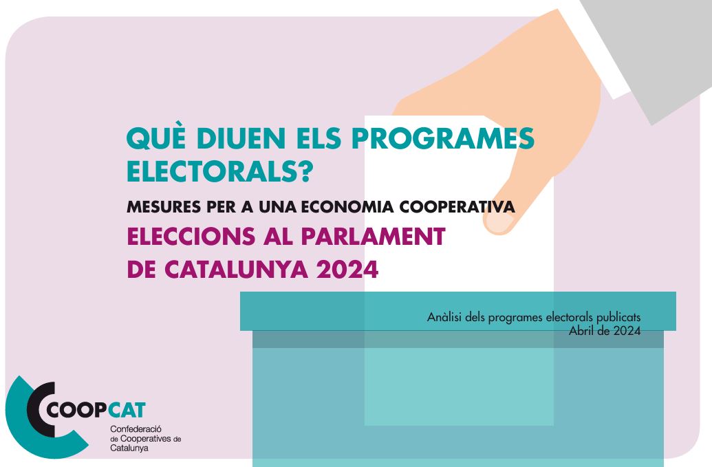 ⚠️Què diuen els programes electorals sobre el cooperativisme?? #Eleccions12M Hem analitzat què pensa la ciutadania sobre el cooperativisme, i ho hem comparat amb les diferents mesures que proposa cada un dels partits polítics. ▶️tuit.cat/81kjZ