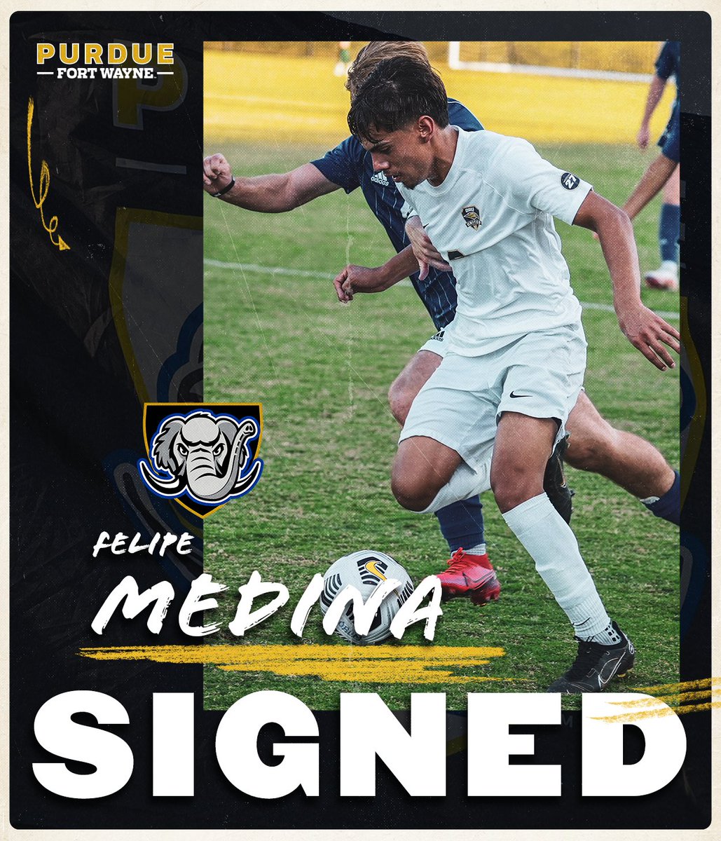 Felipe Medina is a Mastodon!

He comes to Fort Wayne from Arlington, Texas (Arlington Bowie HS / Oral Roberts)

He is a 5'7" midfielder who was an All-Summit League Second Team pick in 2022.

#FeelTheRumble #HLMSOC