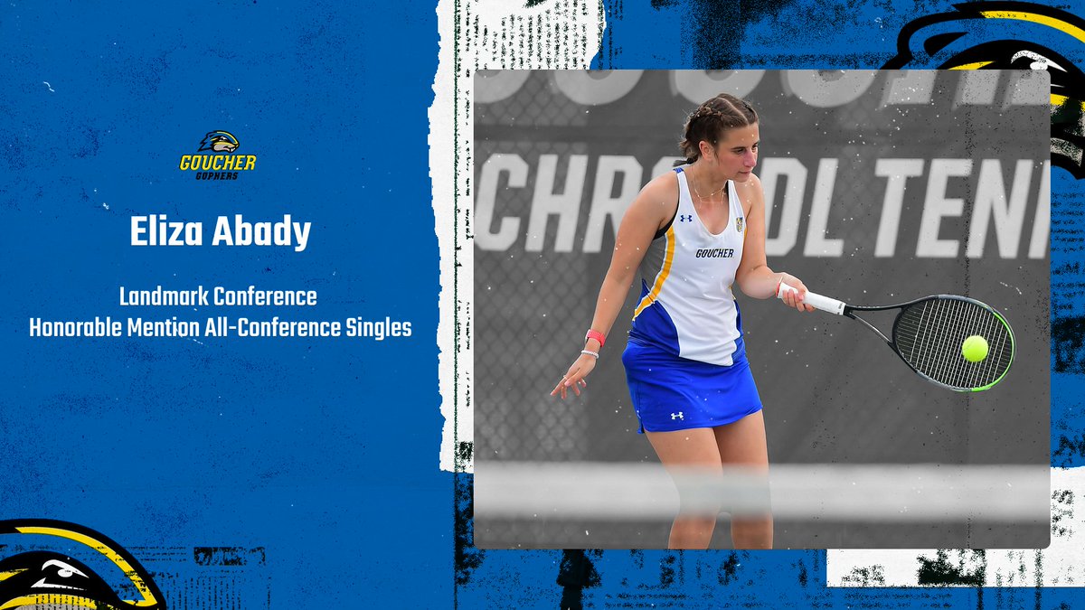 Women's tennis had a total of four @LandmarkConf All-Conference selections announced Wednesday.

🎾 Lucy Ingraham Second Team Singles
🎾 Ingraham/Jessica Townes Second Team Doubles
🎾Eliza Abady/Natalia Navarro First Team Doubles
🎾 Abady Honorable Mention Singles

#d3tennis