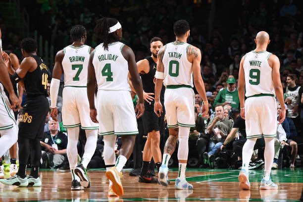 The Boston Celtics are about to sweep the Cleveland Cavaliers.