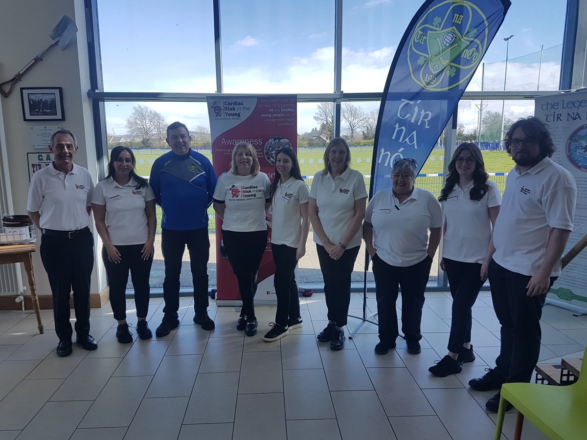 223 people were screened on 6th and 7th April 2024 at Tir Na nOg GAA Club in #Randalstown. This screening was funded by the Northern Ireland Fund. Thank you to all involved. #testmyheart