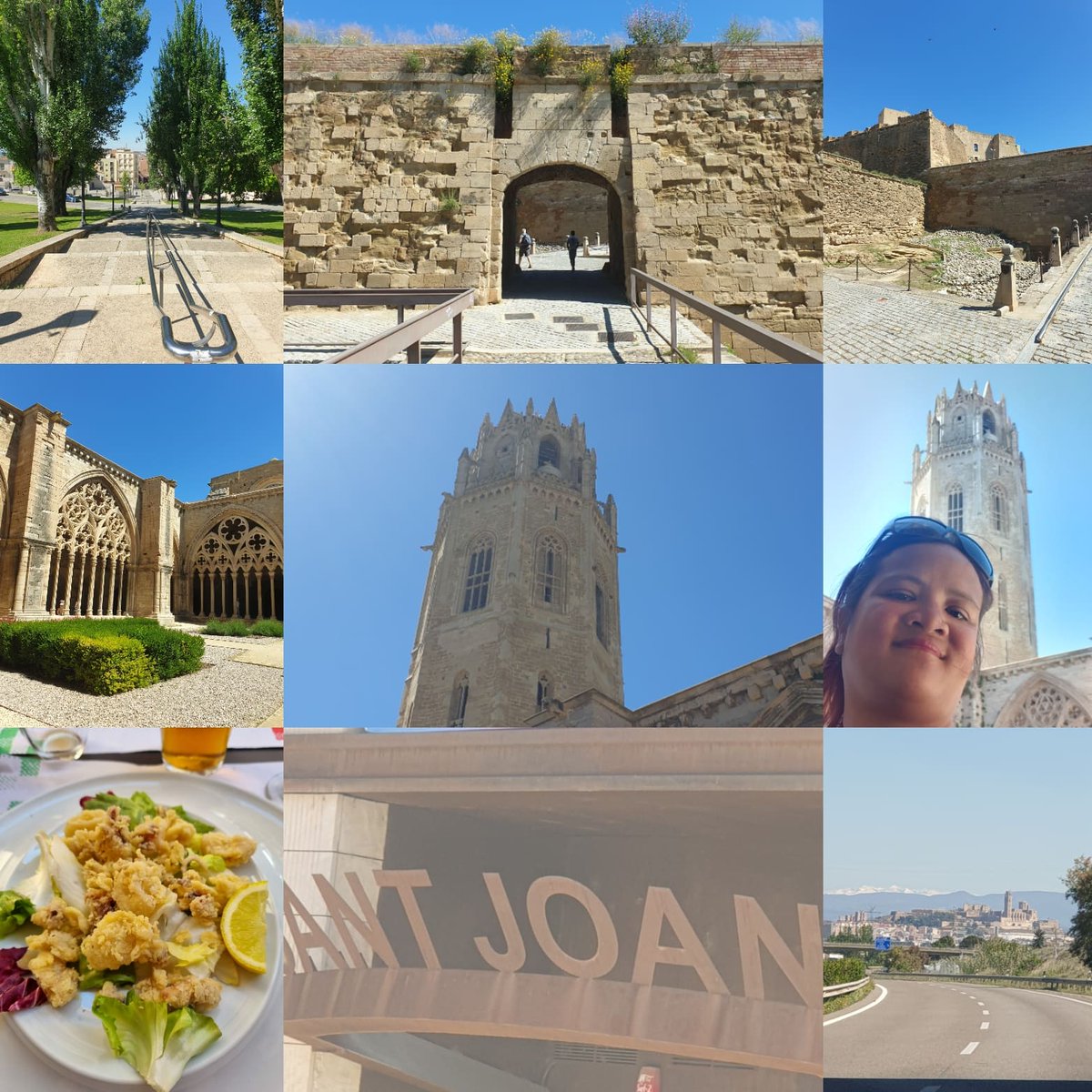 Lleida a beautiful city with an old cathedrale, a palace and picturesque shopping streets. 
#MypeakChallenge 
#Lleida 
#Spain 
#Holidayvibes