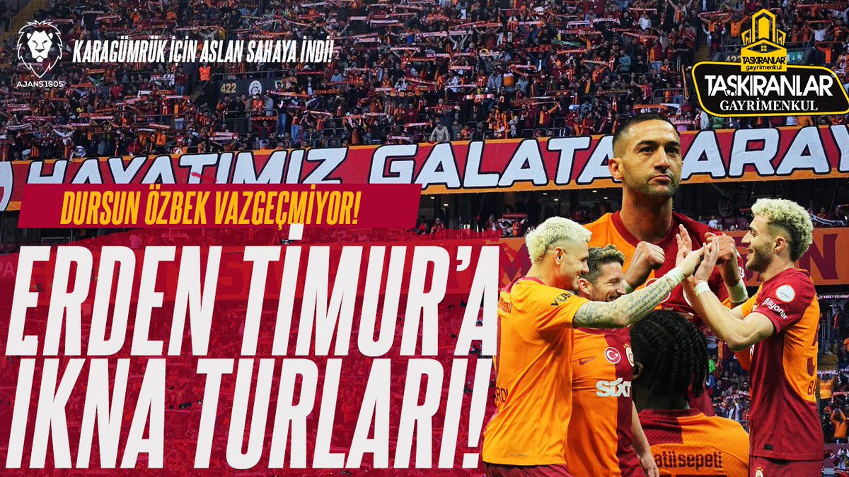 Ajans 1905 Gündem Özel Canlı Yayını Başladı❗️ youtube.com/live/q6lu-64kO… ✅Galatasaray Divan Kurulu SİNİRLER GERİLDİ ✅Başkan Dursun Özbek | Süheyl Batum Açıklamalar ✅Erden Timur’u İKNA TURLARI 🔥 ✅Karagümrük biletleri ANINDA TÜKENDİ ✅Galatasaray Karagümrük için sahaya indi…