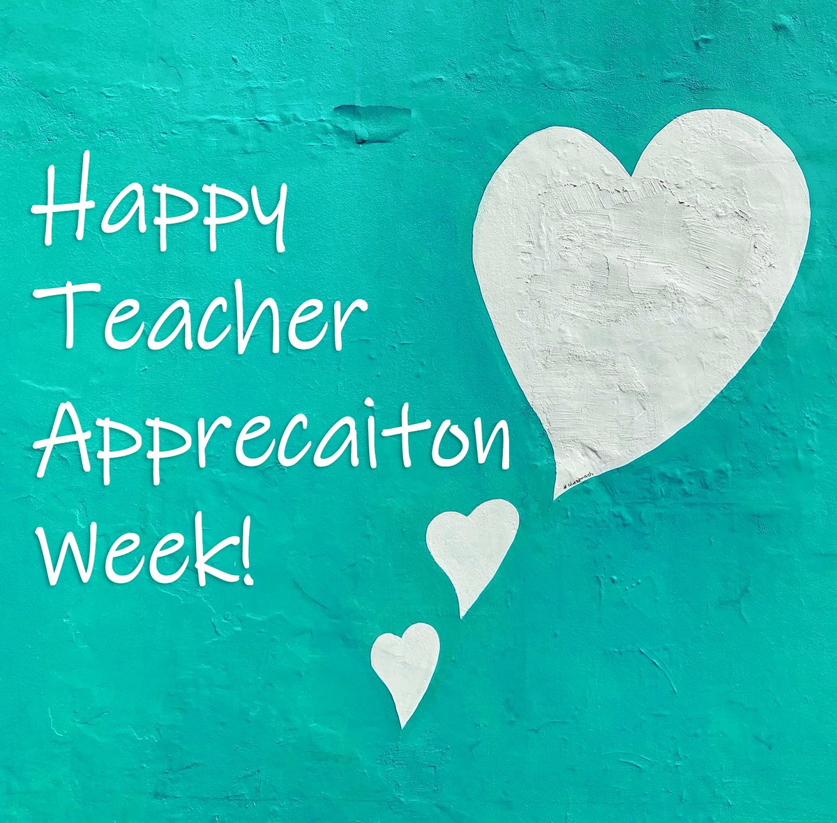 It’s #TeacherAppreciationWeek & #TheReadersHeart is showing teacher love. This is 1 of my favorite podcasts. @jenniferlagarde & her guests always impress & I’ve heard every episode. Feeling extra appreciated as a teacher & author to be on to talk books, schools, & much more.