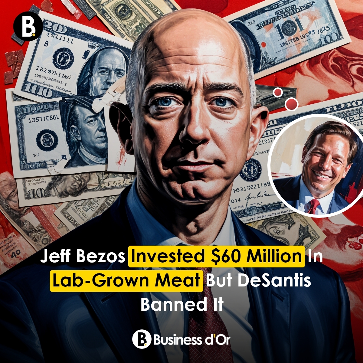 Jeff Bezos and Lauren Sanchez have announced a significant investment in sustainable protein technologies in Florida.

#jeffbezos #labgrownmeat #foodindustry #businessdor