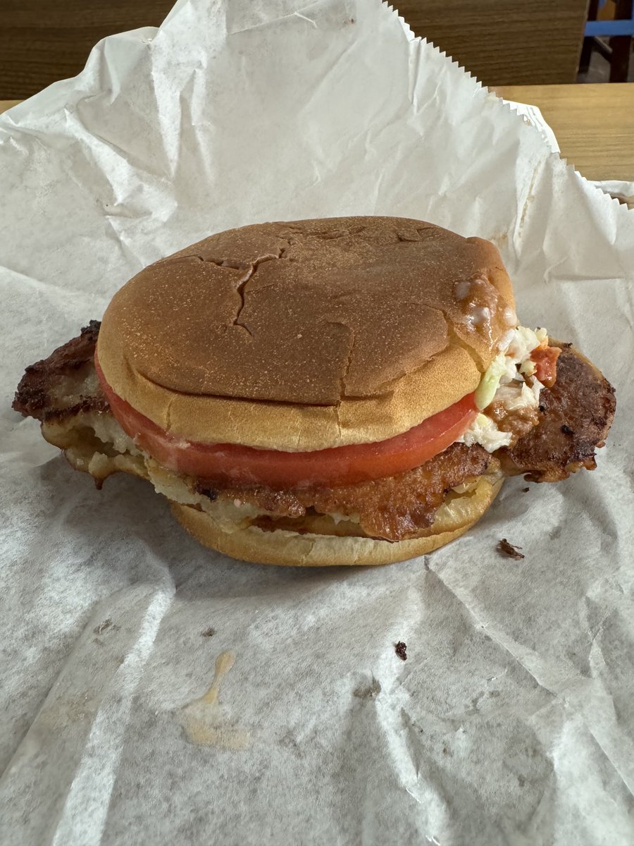The Famous Pork Chop Sandwich 😜 ⁦@SnappyLunchNC⁩