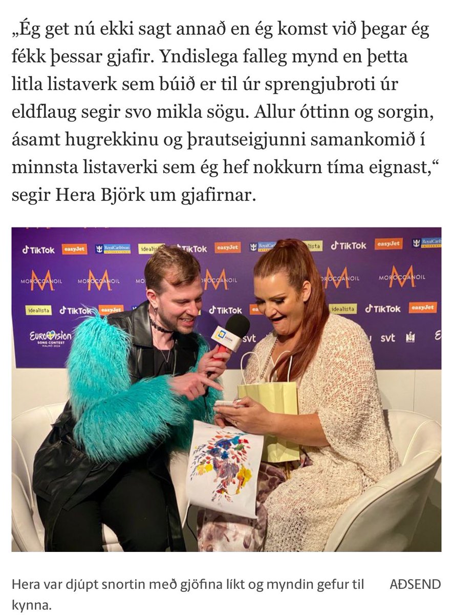 Er þetta eitthvað grín? Þarf einhver að minna Heru á að hún er að deila sviði með þjóð sem hefur nú myrt yfir 15.000 börn síðustu mánuði.

Firringin er algjör #12stig