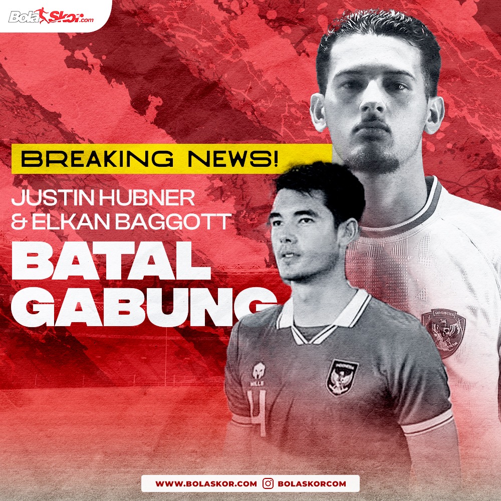 RESMI! Justin Hubner dan Elkan Baggott tidak akan memperkuat Timnas Indonesia U-23 untuk menghadapi Guinea.

Gimana, masih optimis lolos olimpiade?

#bolaskorcom #justinhubner #elkanbaggott #timnasday #timnasindonesia #timnasu23 #playoffolimpiade #paris2024