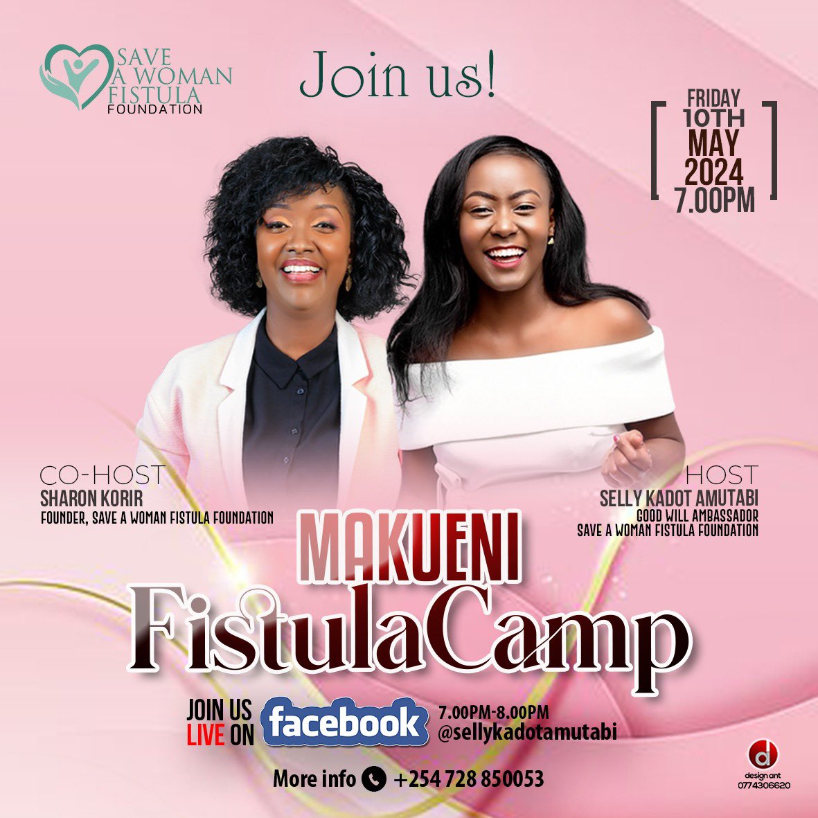 Makueni Fistula medical camp. Restoring our women's dignity. Sponsors: @Amref_Kenya @Amref_Worldwide @MOH_Kenya @OfficialMakueni @GvnMutula @Sawff_org @SharonKorir18