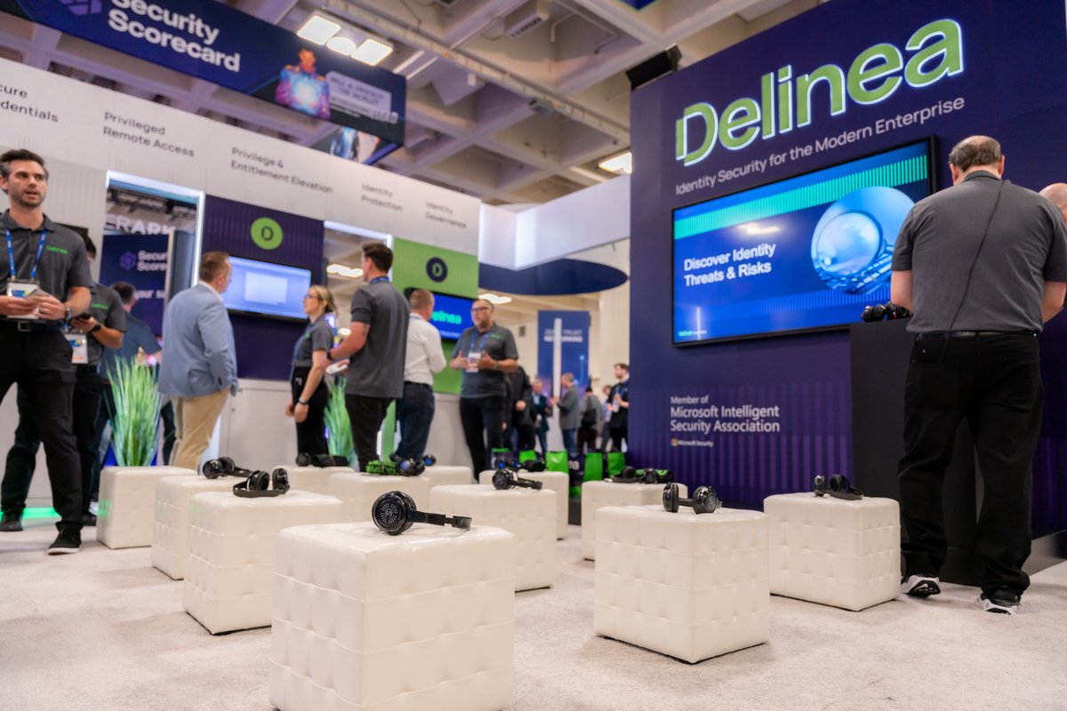 DelineaInc's tweet image. #RSAC Day 3 is packed with more 10-minute booth byte sessions and chances to win some amazing prizes so make sure to stop Booth# N-6345 today! For additional details on booth byte sessions and all things #Delinea @ RSAC ➡️ hubs.ly/Q02wyDN_0

#IdentitySecurity #TeamDelinea