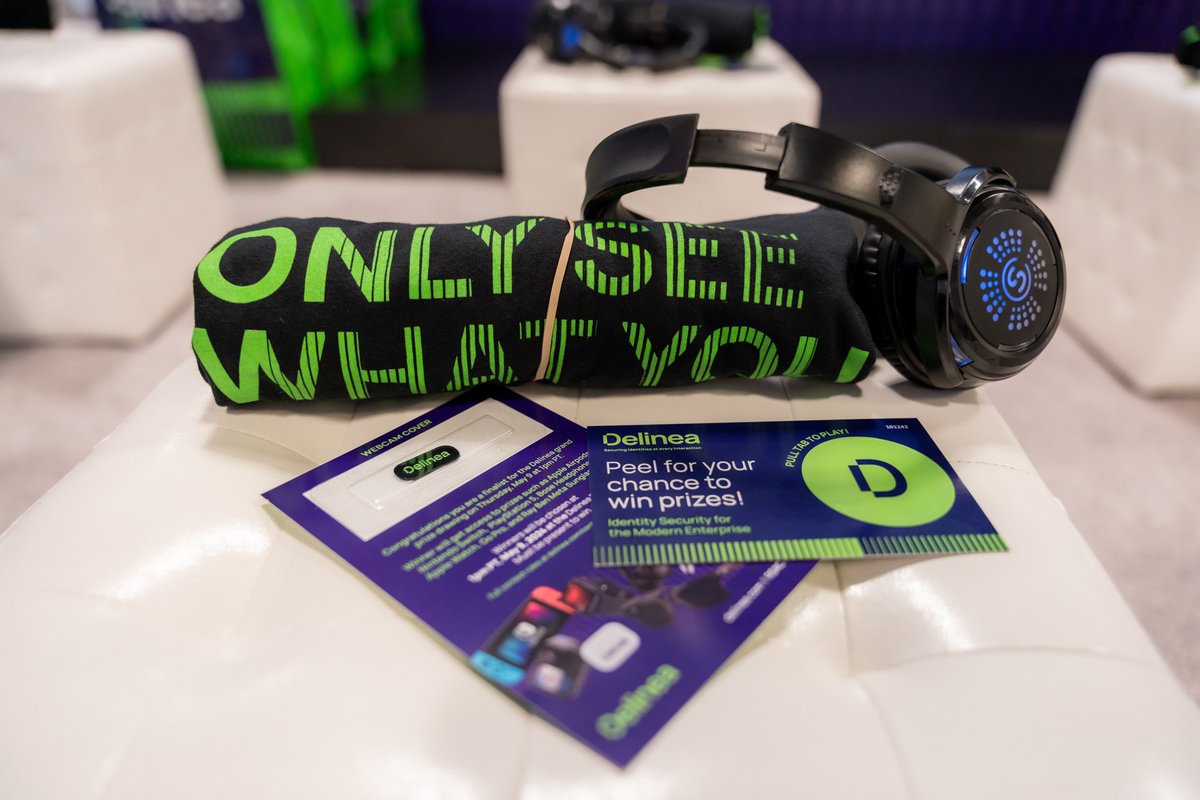 DelineaInc's tweet image. #RSAC Day 3 is packed with more 10-minute booth byte sessions and chances to win some amazing prizes so make sure to stop Booth# N-6345 today! For additional details on booth byte sessions and all things #Delinea @ RSAC ➡️ hubs.ly/Q02wyDN_0

#IdentitySecurity #TeamDelinea