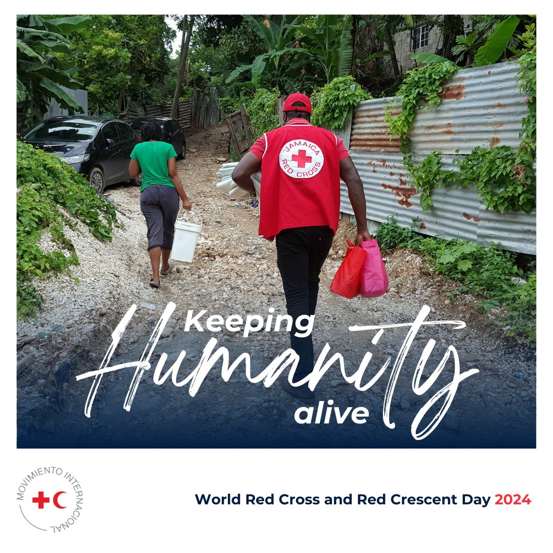 @CruzRojaSal @GrenadaRedCross @KwaWouj @cruzrojahon A big thank you to all our Red Cross colleagues in @Jamaicaredcross! Every little action you do keeps humanity alive❤️⛑️
