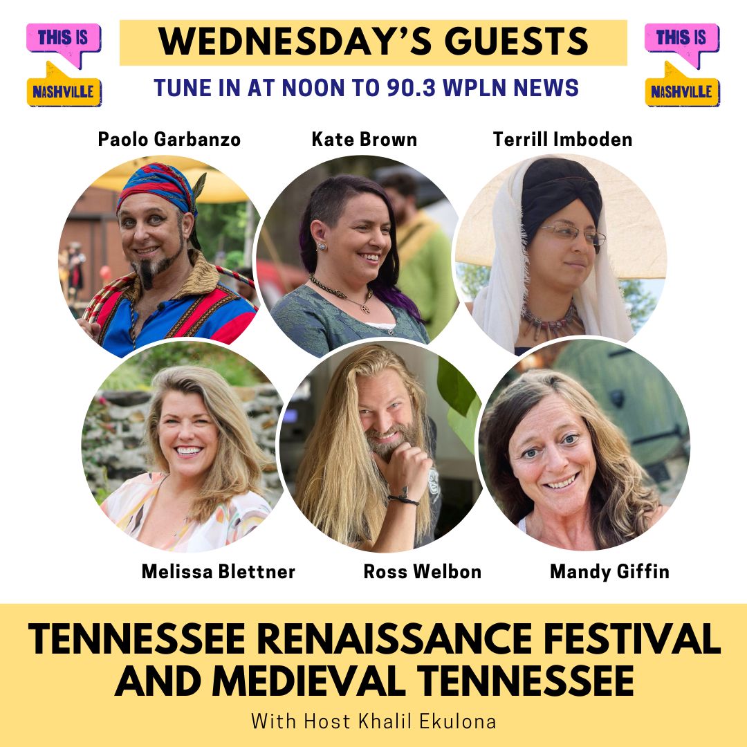 The Tennessee Renaissance Festival is an annual tradition. In this episode, we’ll talk to Ren Fest enthusiasts who celebrate the medieval era of knights, fair maidens and faeries to learn what inspires them to this type of historical reenactment. Join us today at noon on @WPLN.