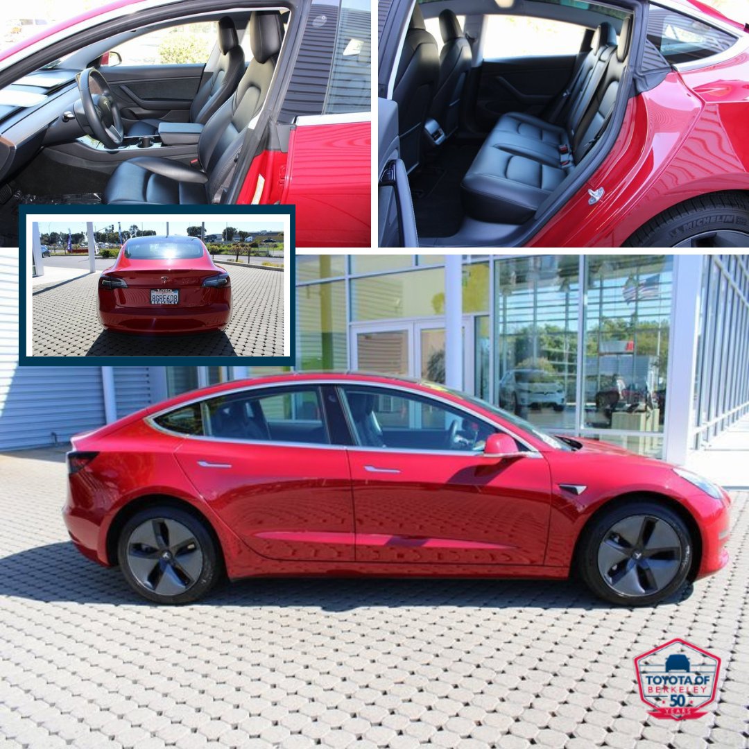Experience the future of driving with the 2018 Tesla Model 3 Long Range at Toyota of Berkeley! This sleek electric vehicle offers impressive range and advanced tech features. Drive into tomorrow in style! 😎✨

Check it out today 👉  rpb.li/zV8P

#ToyotaOfBerkeley