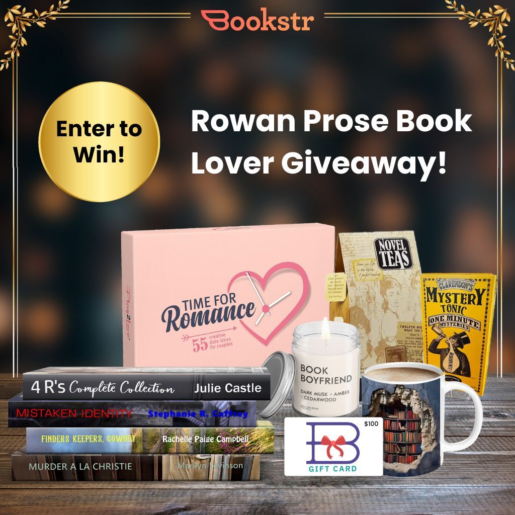 🎁 GIVEAWAY! 🔥 In celebration of their newly established publishing house, Rowan Prose (@rowanprose) has put together an amazing book lover’s prize pack filled with books, candles, a Bookshop.org gift card, and so much more! 🔗 Enter here: bit.ly/3weBbtl