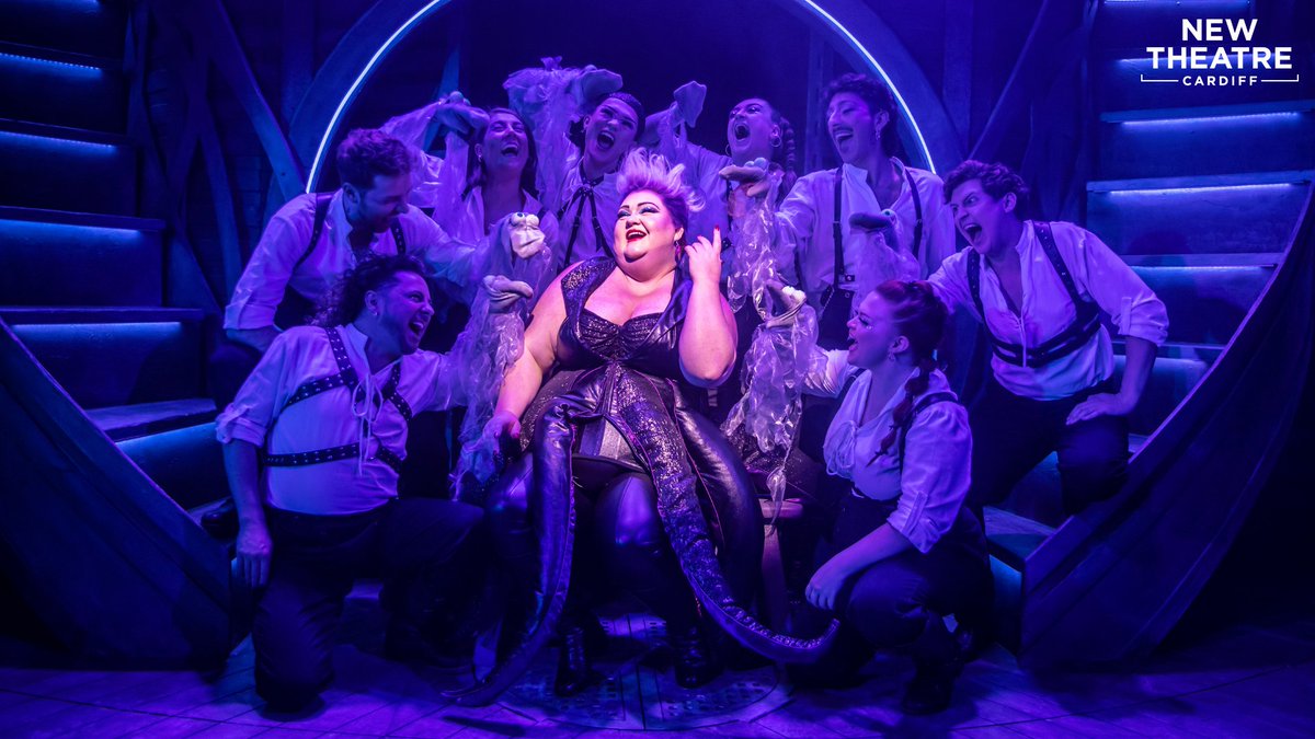 Have you seen Unfortunate - The Untold Story Of Ursula The Sea Witch yet? 👀 Don't forget we have a q&a with the company after Thursday evening's show - free to all ticket holder's for this performance! 🔥💜 #UnfortunateMusical