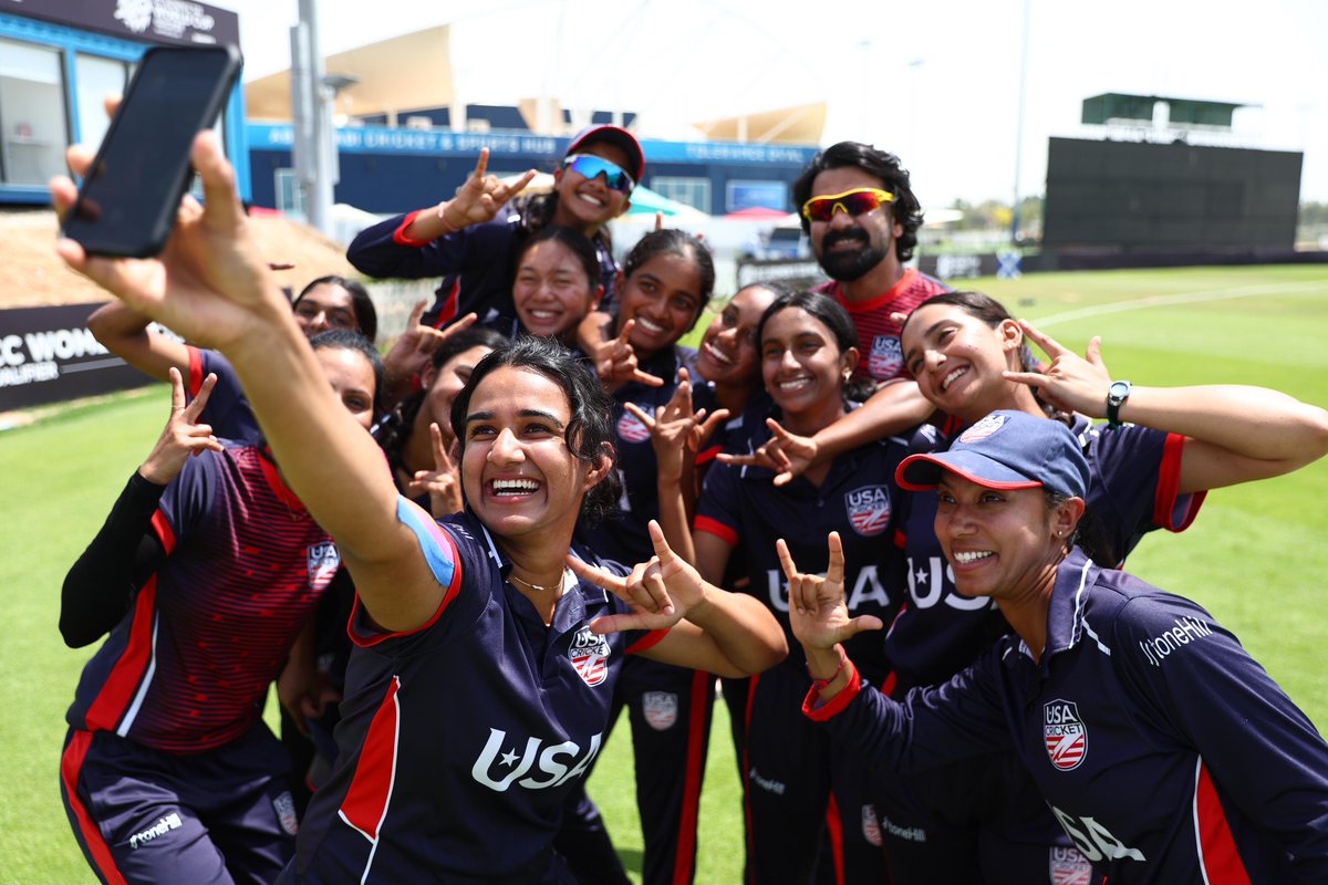 The thrill of the ICC Women's #T20WorldCup Qualifier 2024 through pictures 📸