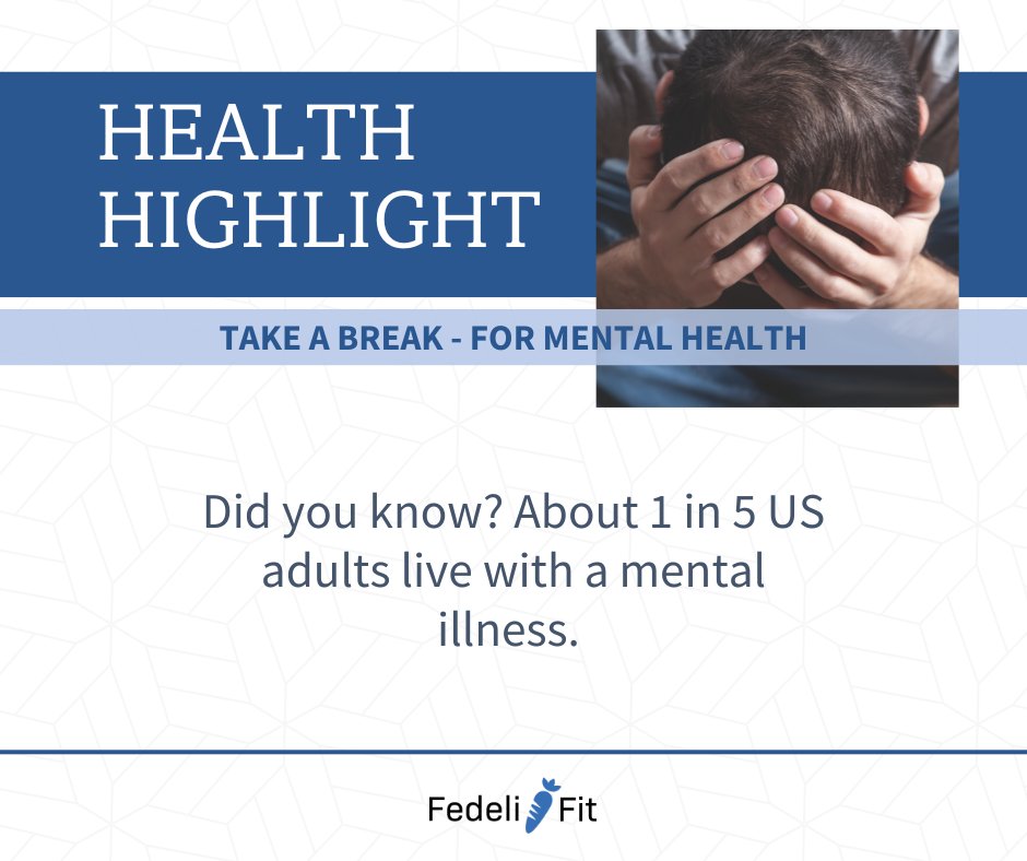 Mental health is equally as important as physical health. Mental health is one of the key dimensions of well-being. Poor mental health can cause anxiety, social withdrawal, sleep issues and more. 

#WellnessWednesday #TFGHealthHighlight