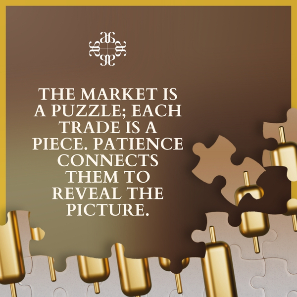 Trading is like solving a puzzle.

Each trade is a piece, and patience is the glue that connects them.

Piece by piece, the picture unfolds.

audacity.capital
#audacitycapital