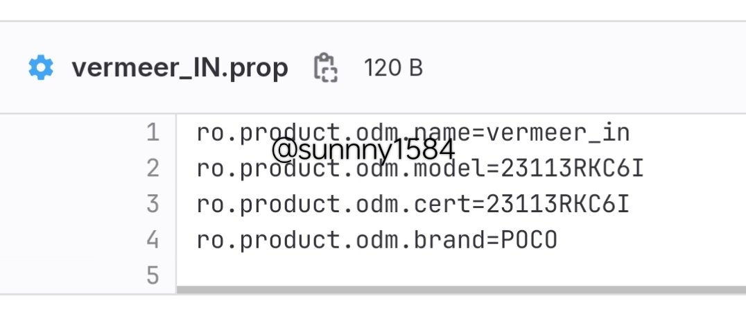 sunnny1583's tweet image. POCO F6 Pro is coming to India? 👀
Found this in the latest HyperOS Codebase of POCO F6 Pro Global Rom
#POCOF6 #POCO #POCOF6PRO