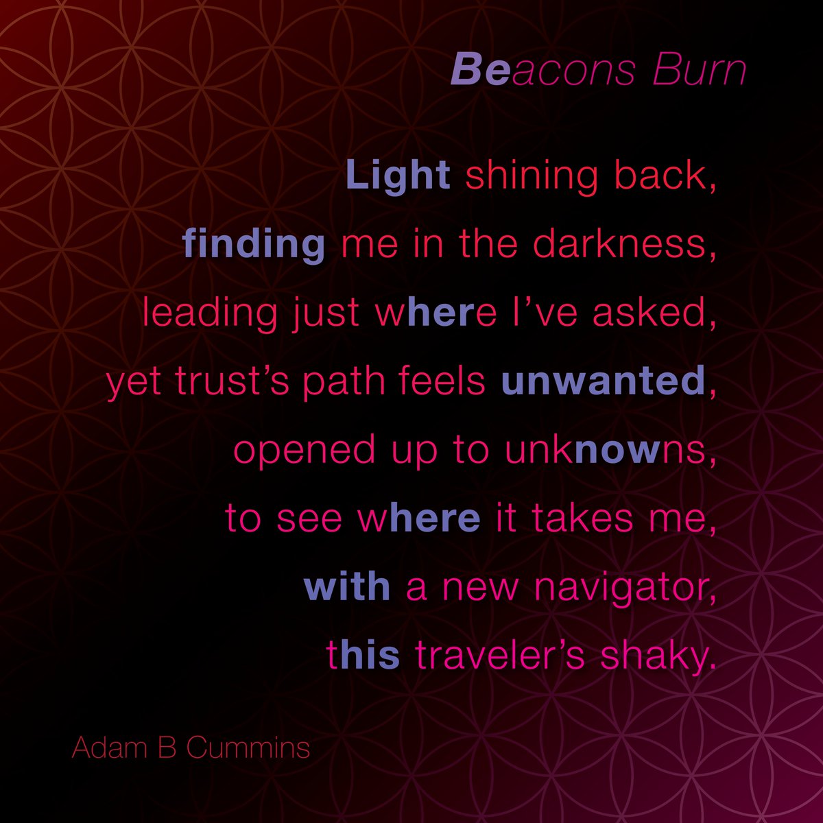 AdamBCummins's tweet photo. #PoemOfTheDay #Poetry #Writer #TheGreatArchitect #PlacingTrust #SimplyAsk https://t.co/hjDTPzGLao