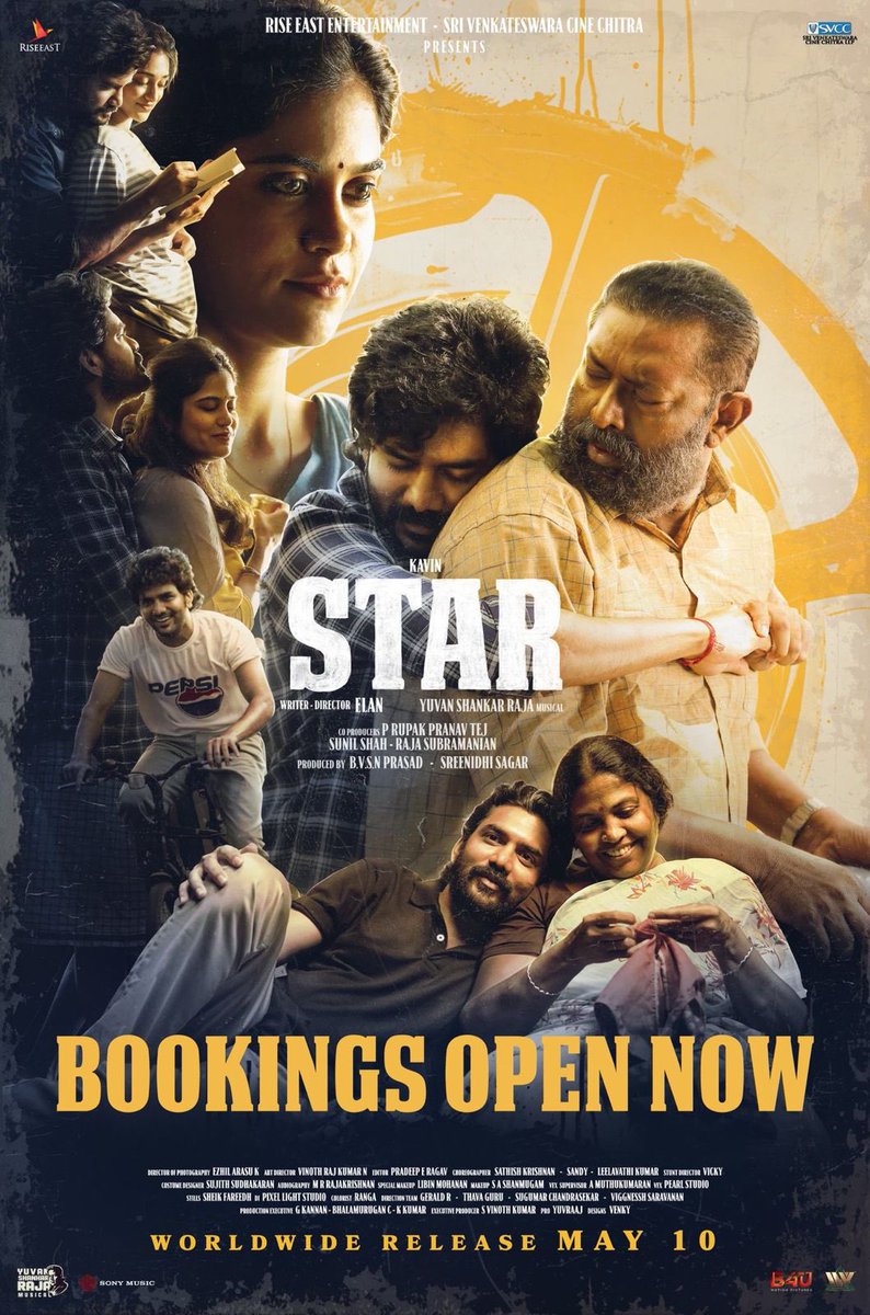 #STAR extraordinary advance booking! There is huge curiosity surrounding the film after the Trailer created an impact . And the biggest factor is the rise & rise of #Kavin as a ⭐️ on the rise! #STAR is sure to take @Kavin_m_0431’s best ever opening!