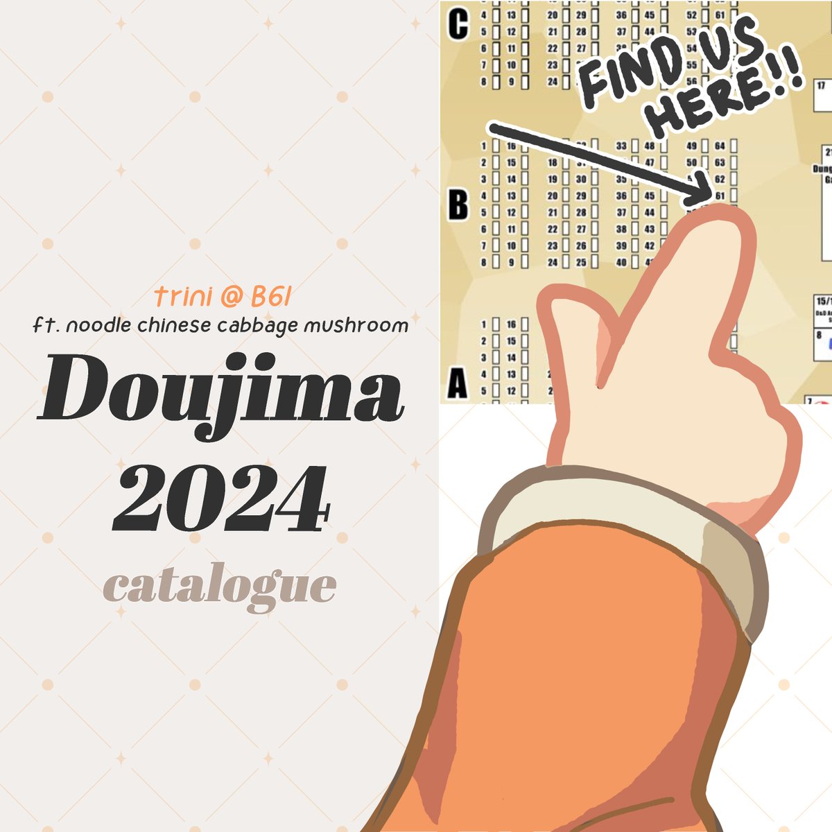triniten's tweet image. HI FRIENDS!!!! I'll be boothing at #doujima2024 this weekend, feel free to come by and bother me and my friends!!!
Not much to add to my catalogue this time, but you can enjoy my HSR charms! (1/2)

#doujimacatalogue #doujimasg #doujima #doujimacatalogue2024