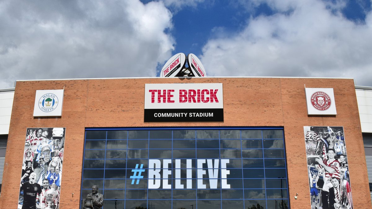 🤝 @LaticsOfficial & @WiganWarriorsRL are delighted to announce the DW Stadium will officially become renamed as The Brick Community Stadium. Find out more: bit.ly/TheBrickCommun…