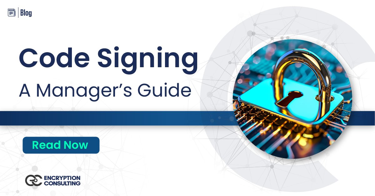Read our latest blog post to learn about the evolution of code signing and its crucial role in ensuring software authenticity and integrity.

ow.ly/yzgz50RzGe5

#CodeSigning #CodeSign #SoftwareSecurity #CICD #CICDPipeline #HSM #SoftwareSupplyChain #SupplyChainAttack
