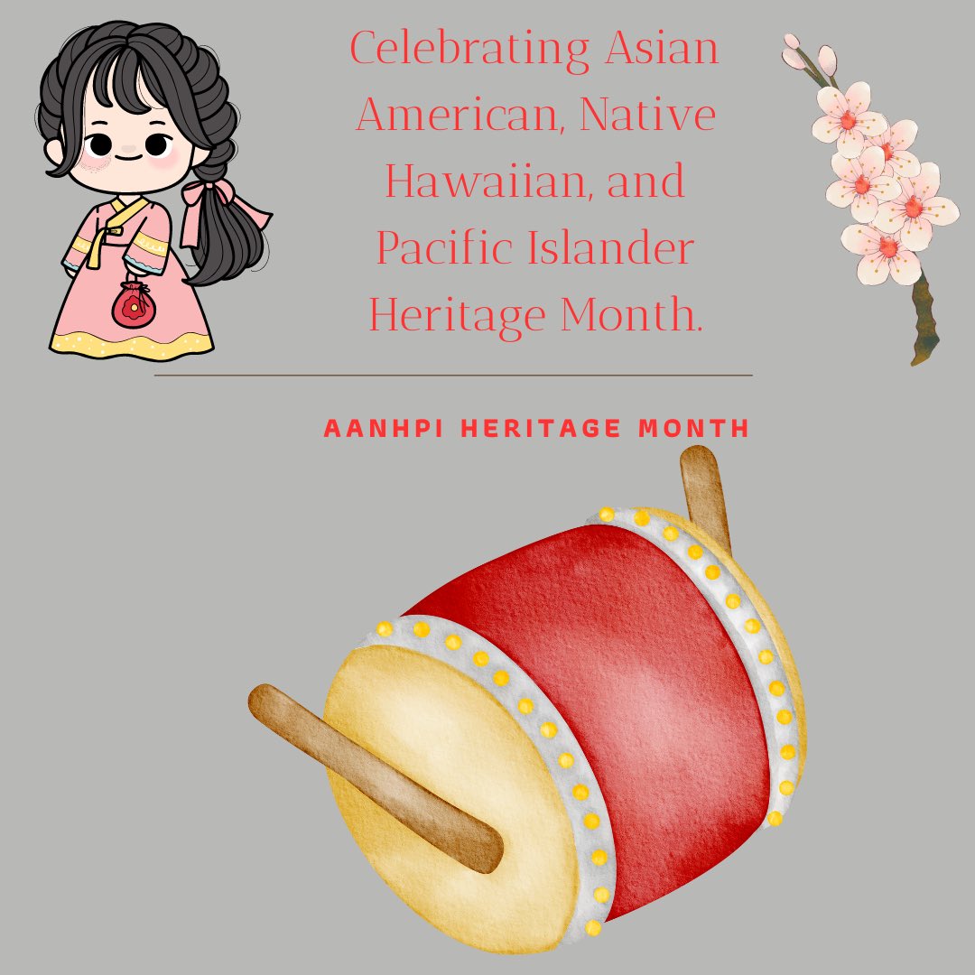 Korean drums play an important part in traditional Korean music, ranging from folk music to royal court music. They come in a wide variety of shapes and sizes, suitable for accompanying other instruments and special drumming performances.#AANHPI Month