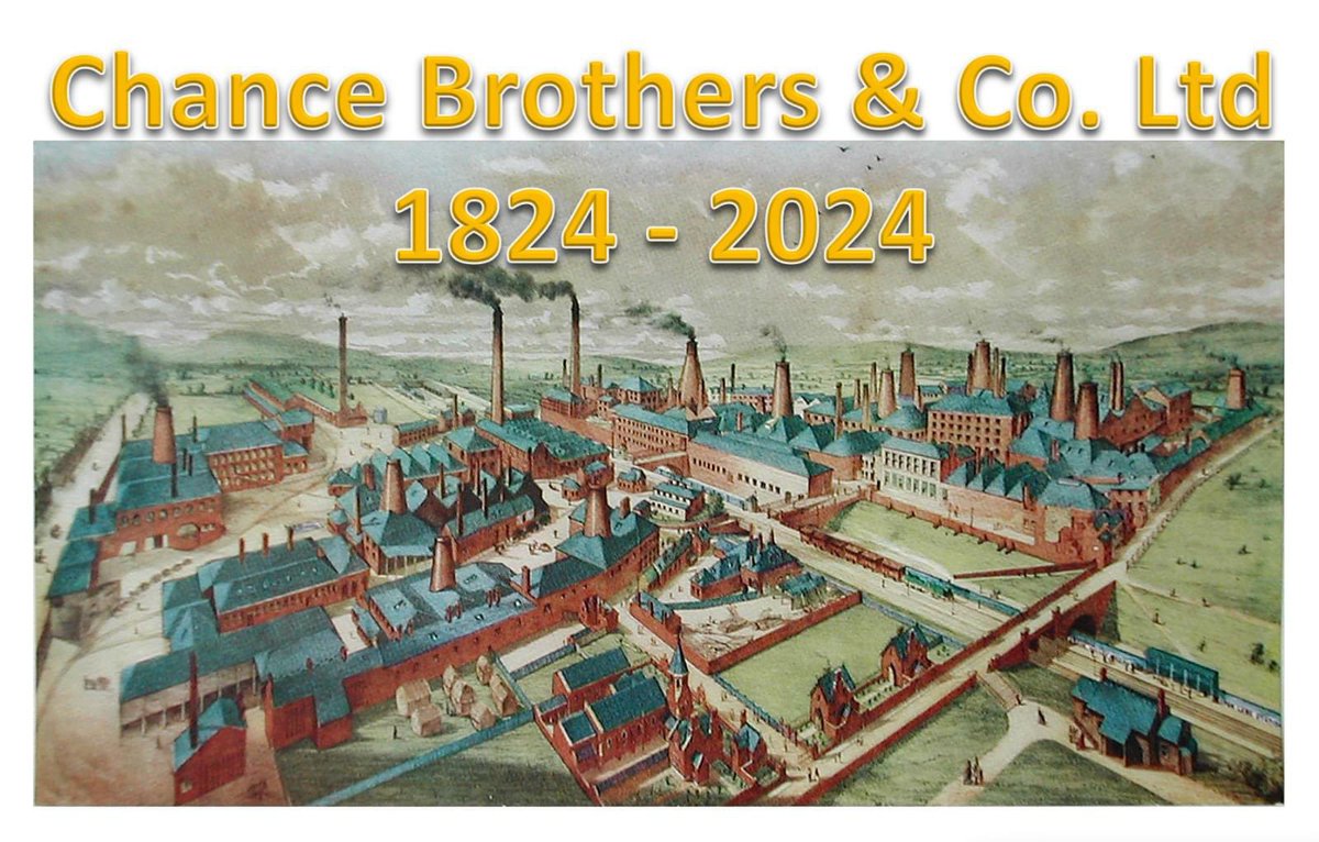 Today marks the official 200th anniversary of Chance Brothers of Smethwick, which became for a while the greatest glassmaker in the world! #ChanceBrothers #heritage