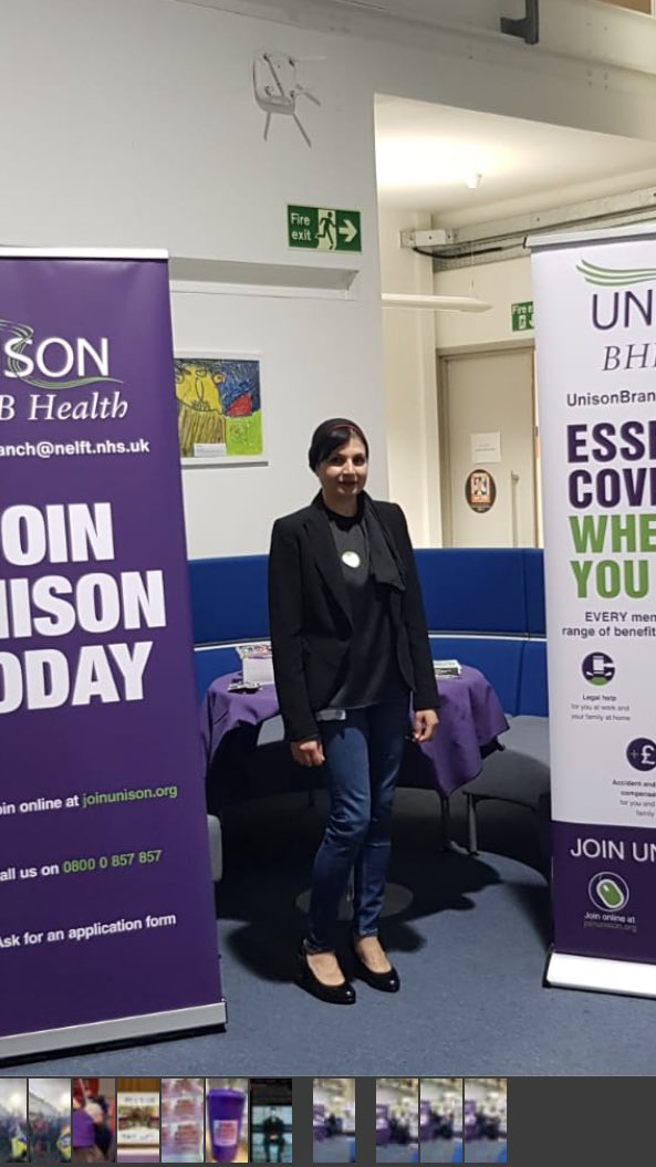 Recruiting members today @NELFT @unisonglr #joinaunion