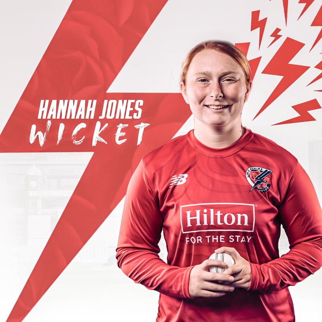 ARLOTT GONE! 👋 Arlott trapped LBW by @hannahmsmjones! 252-5 (46.2) Watch LIVE on #LancsTV! 💻➡️ bit.ly/THUvSPA24 💥 #BringTheThunder