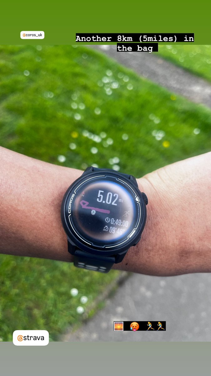 pardeep19922328's tweet image. Good run 🏃‍♀️ ☀️🥵 8km in the bank. Stay motivated and consistent with your goals. Healthy body healthy mind ❤️ #ukrunner #instarunner #LovelyRunner