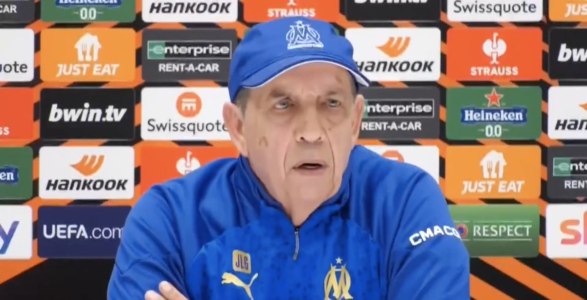 Jean-Louis Gasset : 'On sait ce qu'on doit faire, on est prêts à aller au bout de la nuit pour rendre tout le monde heureux !' #AtalantaOM | #TeamOM 🔵⚪️